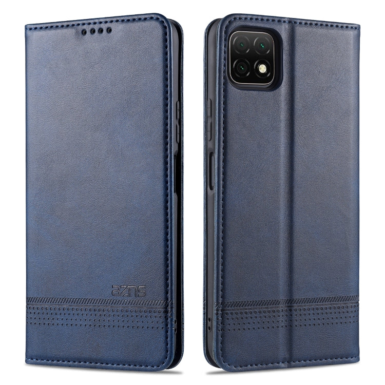AZNS Magnetische Textur Horizontal aufklappbare Ledertasche mit Kartenfächern, Halter & Brieftasche, für Huawei Nova 7 SE, für Huawei Nova 7, für Huawei Enjoy 20, für Huawei Maimang 9
