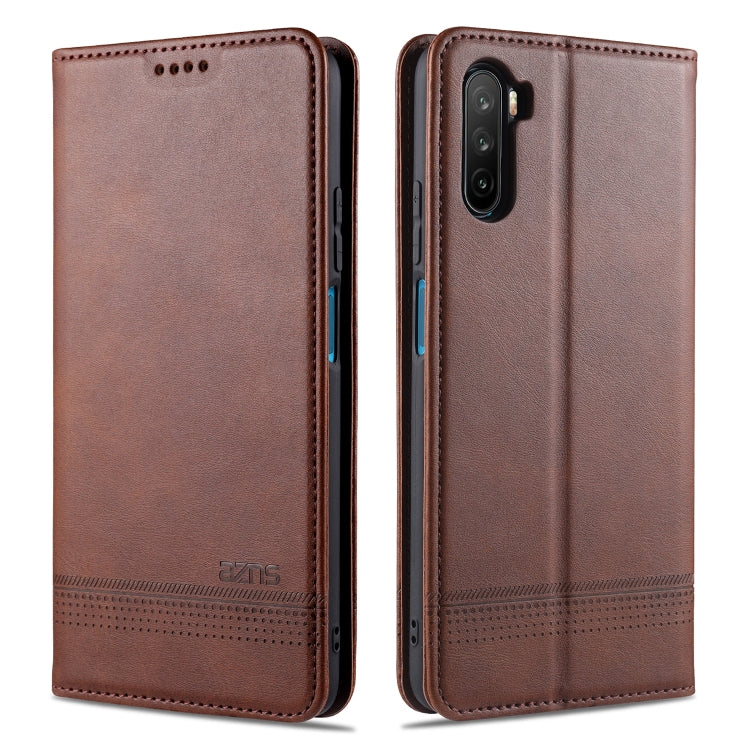AZNS Magnetische Textur Horizontal aufklappbare Ledertasche mit Kartenfächern, Halter & Brieftasche, für Huawei Nova 7 SE, für Huawei Nova 7, für Huawei Enjoy 20, für Huawei Maimang 9