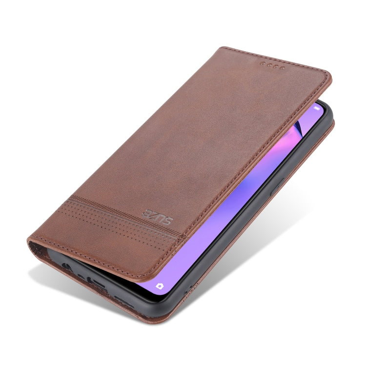 AZNS Magnetische Waden-Textur Horizontaler Flip Lederhülle mit Kartenfächern & Halter & Brieftasche, Für OPPO A91, Für Huawei P40, Für Huawei P40 Pro, Für Samsung Galaxy S10