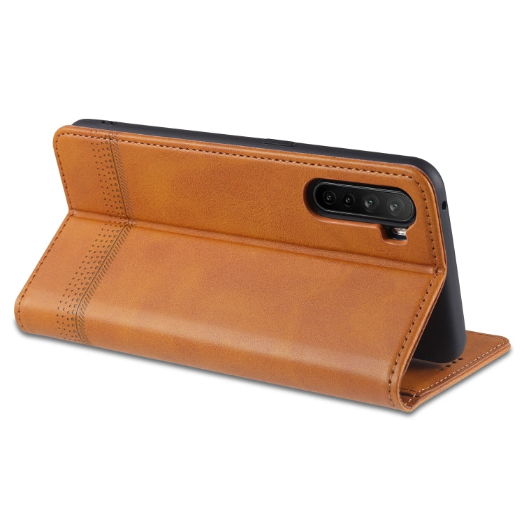 AZNS Magnetische Waden-Textur Horizontaler Flip Lederhülle mit Kartenfächern & Halter & Brieftasche, Für OPPO A91, Für Huawei P40, Für Huawei P40 Pro, Für Samsung Galaxy S10