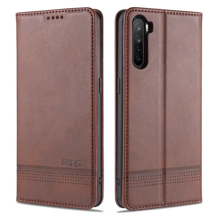 AZNS Magnetische Waden-Textur Horizontaler Flip Lederhülle mit Kartenfächern & Halter & Brieftasche, Für OPPO A91, Für Huawei P40, Für Huawei P40 Pro, Für Samsung Galaxy S10