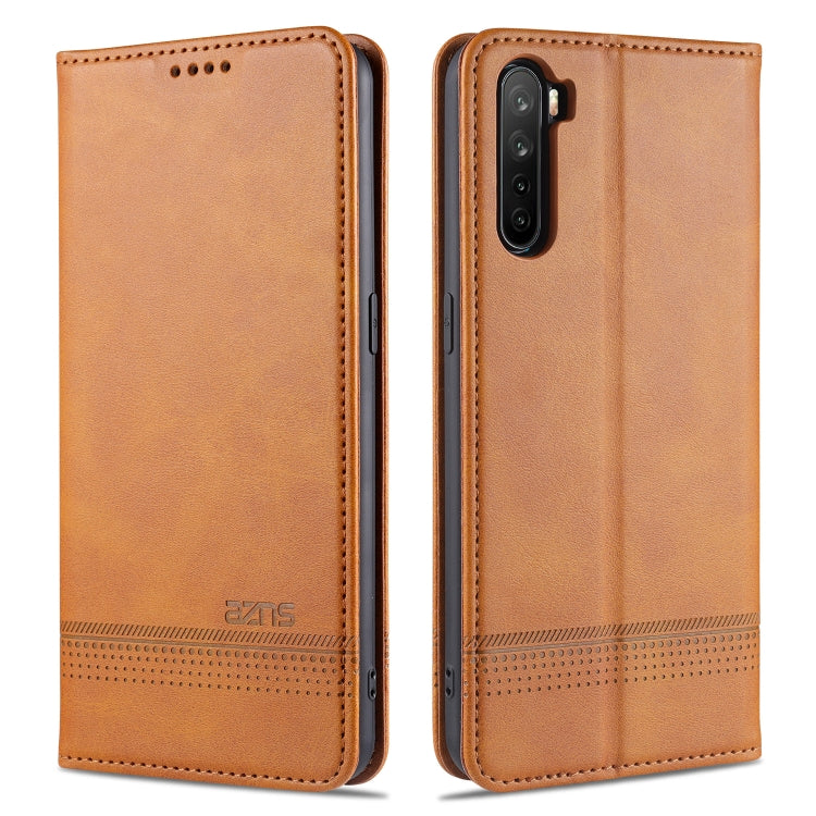 AZNS Magnetische Waden-Textur Horizontaler Flip Lederhülle mit Kartenfächern & Halter & Brieftasche, Für OPPO A91, Für Huawei P40, Für Huawei P40 Pro, Für Samsung Galaxy S10