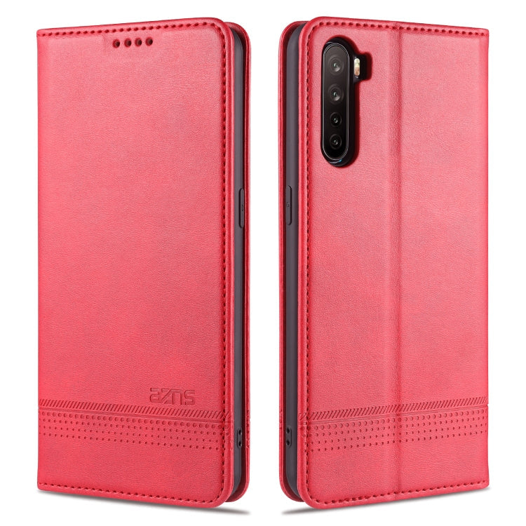 AZNS Magnetische Waden-Textur Horizontaler Flip Lederhülle mit Kartenfächern & Halter & Brieftasche, Für OPPO A91, Für Huawei P40, Für Huawei P40 Pro, Für Samsung Galaxy S10