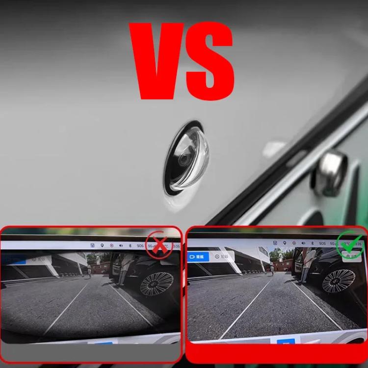 2 Stück universeller Auto-Kameraobjektivschutz Rückfahrkameraabdeckung