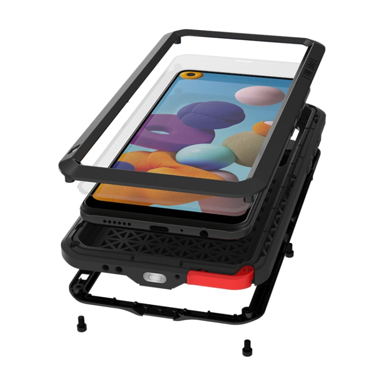 LOVE MEI Metal Shockproof Waterproof Dustproof Case – Samsung Galaxy A21 / A51 5G / A71 5G / S20 FE