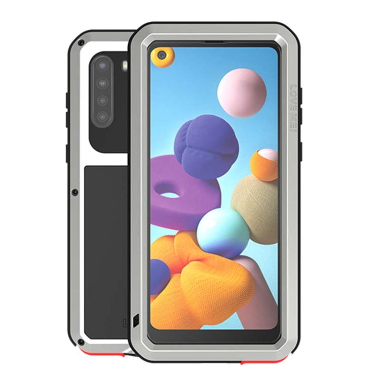 LOVE MEI Metal Shockproof Waterproof Dustproof Case – Samsung Galaxy A21 / A51 5G / A71 5G / S20 FE