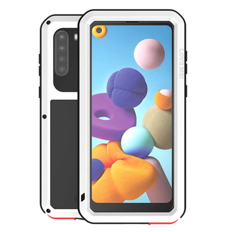 LOVE MEI Metal Shockproof Waterproof Dustproof Case – Samsung Galaxy A21 / A51 5G / A71 5G / S20 FE