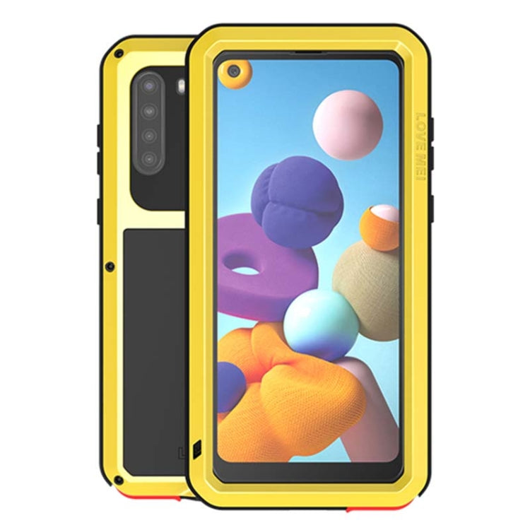 LOVE MEI Metal Shockproof Waterproof Dustproof Case – Samsung Galaxy A21 / A51 5G / A71 5G / S20 FE