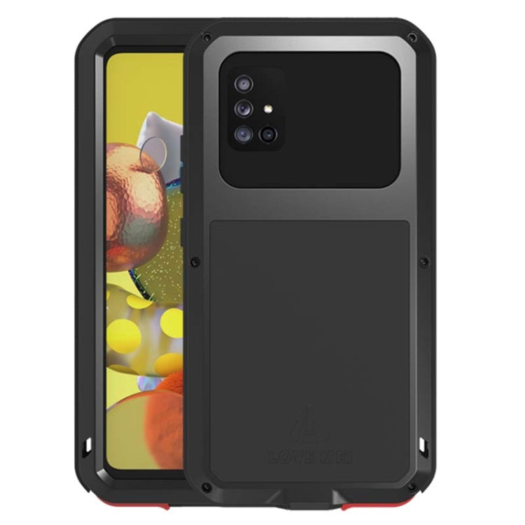 LOVE MEI Metal Shockproof Waterproof Dustproof Case – Samsung Galaxy A21 / A51 5G / A71 5G / S20 FE