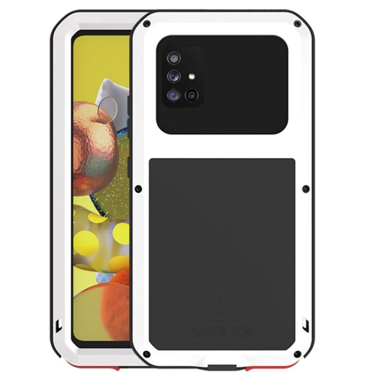 LOVE MEI Metal Shockproof Waterproof Dustproof Case – Samsung Galaxy A21 / A51 5G / A71 5G / S20 FE