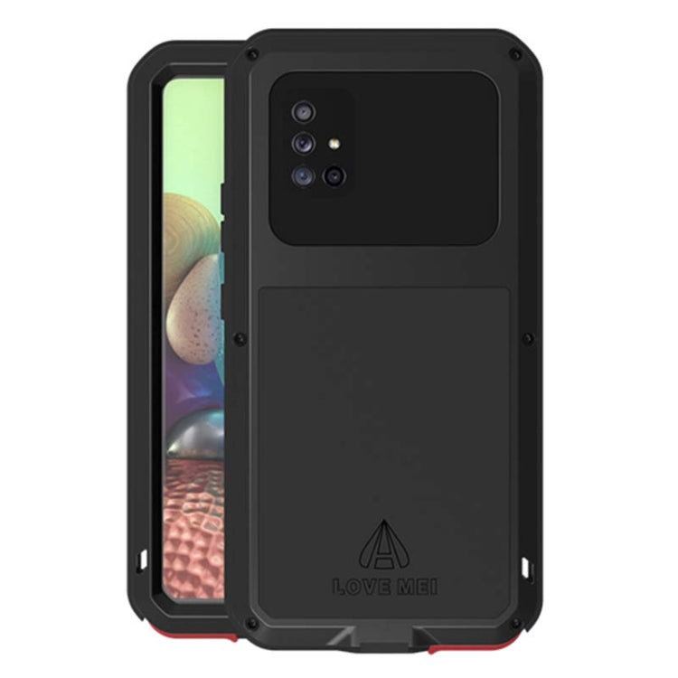 LOVE MEI Metal Shockproof Waterproof Dustproof Case – Samsung Galaxy A21 / A51 5G / A71 5G / S20 FE
