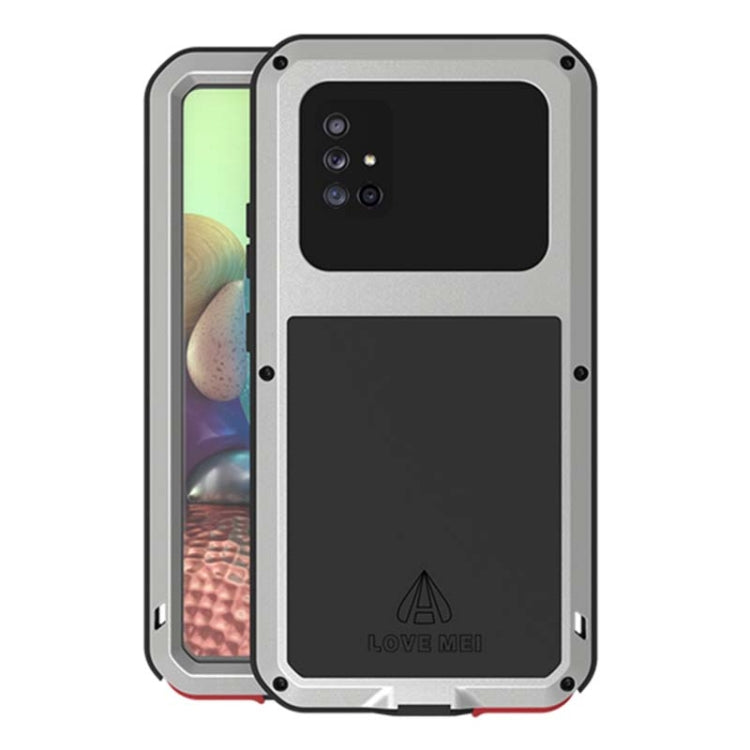 LOVE MEI Metal Shockproof Waterproof Dustproof Case – Samsung Galaxy A21 / A51 5G / A71 5G / S20 FE