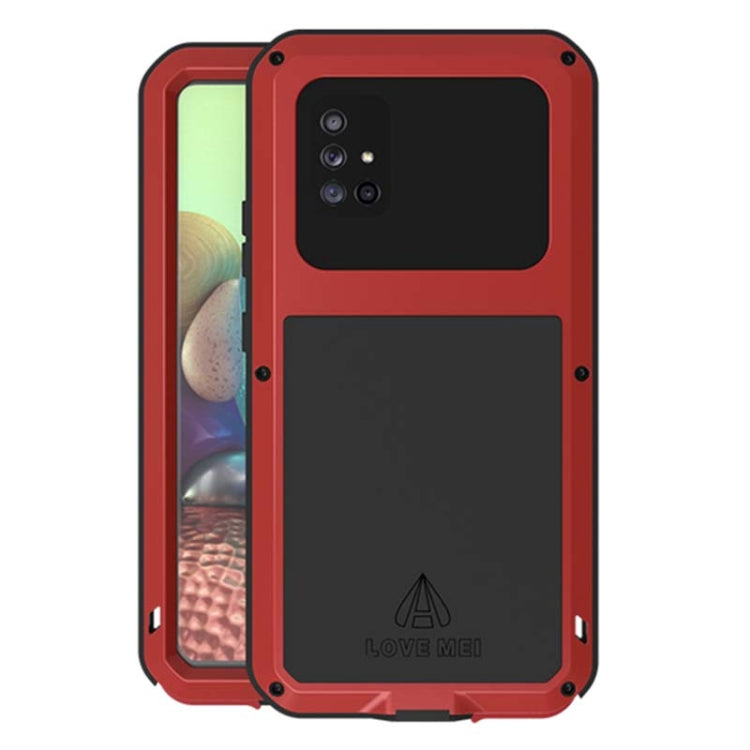 LOVE MEI Metal Shockproof Waterproof Dustproof Case – Samsung Galaxy A21 / A51 5G / A71 5G / S20 FE