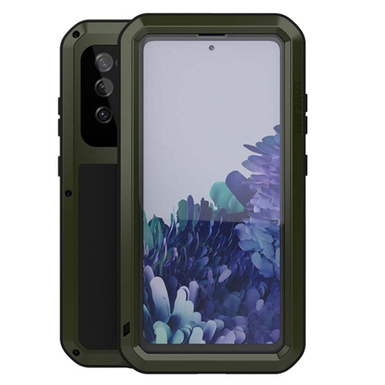 LOVE MEI Metal Shockproof Waterproof Dustproof Case – Samsung Galaxy A21 / A51 5G / A71 5G / S20 FE