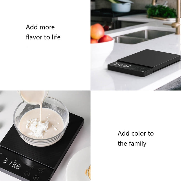 3KG Original Xiaomi Youpin DUKA ES1 Küchen-LCD-Digitalwaage, hochpräzise, 3KG