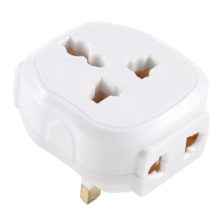 Universal Travel Adapter with UK Plug – 10A 250V, Compact & Lightweight