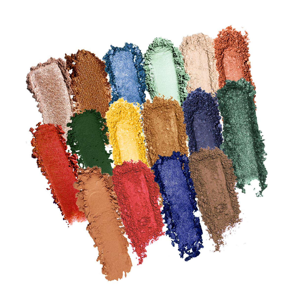 Paleta de sombras de ojos Harry Potter Navidad en Hogwarts de 16 tonos