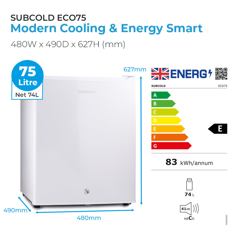 Subcold Eco75 Table Top Fridge