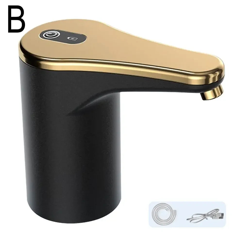 Electric Drinking Water Dispenser - Universal USB Rechargeable Pump for Home, Kitchen & Office Bottled Water