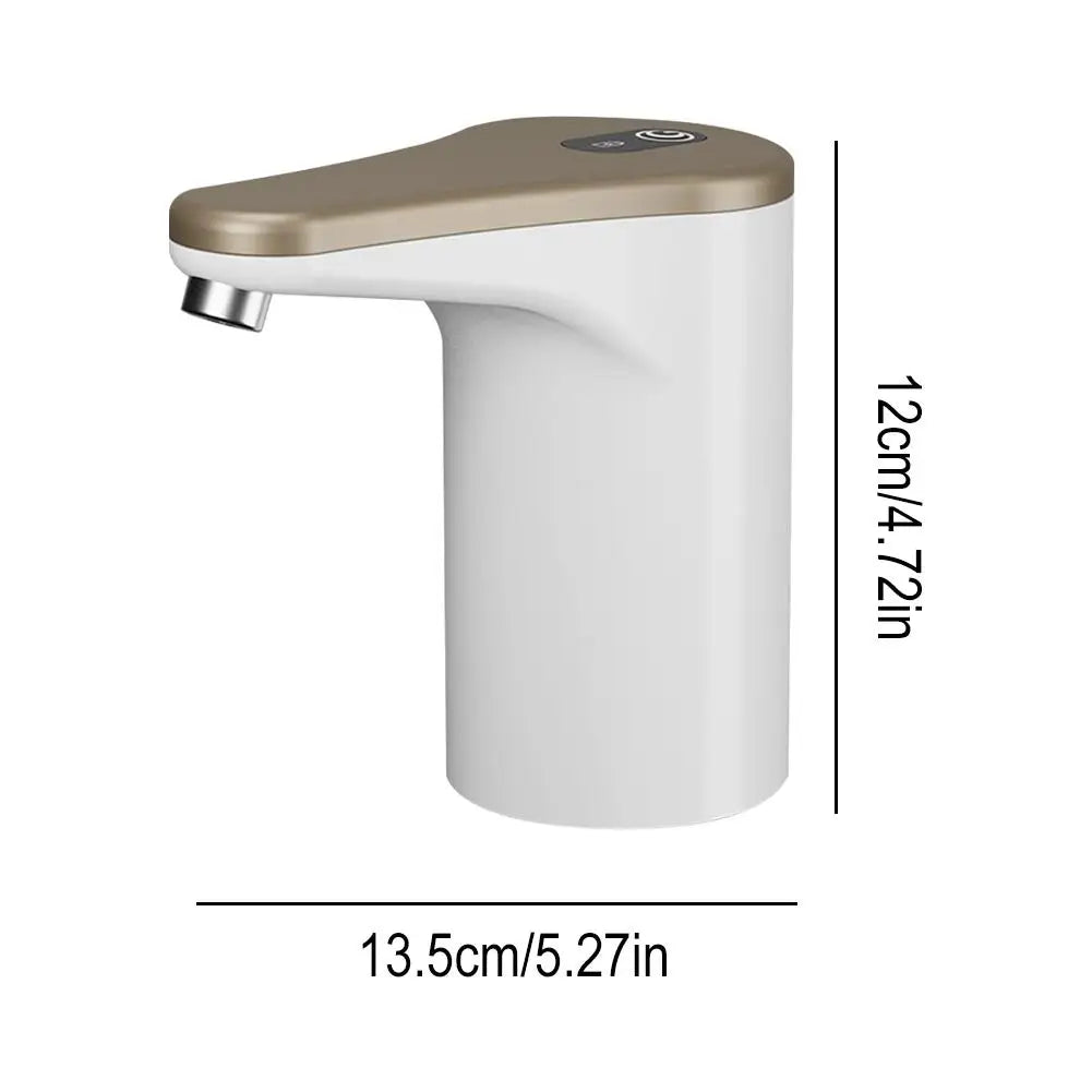 Electric Drinking Water Dispenser - Universal USB Rechargeable Pump for Home, Kitchen & Office Bottled Water