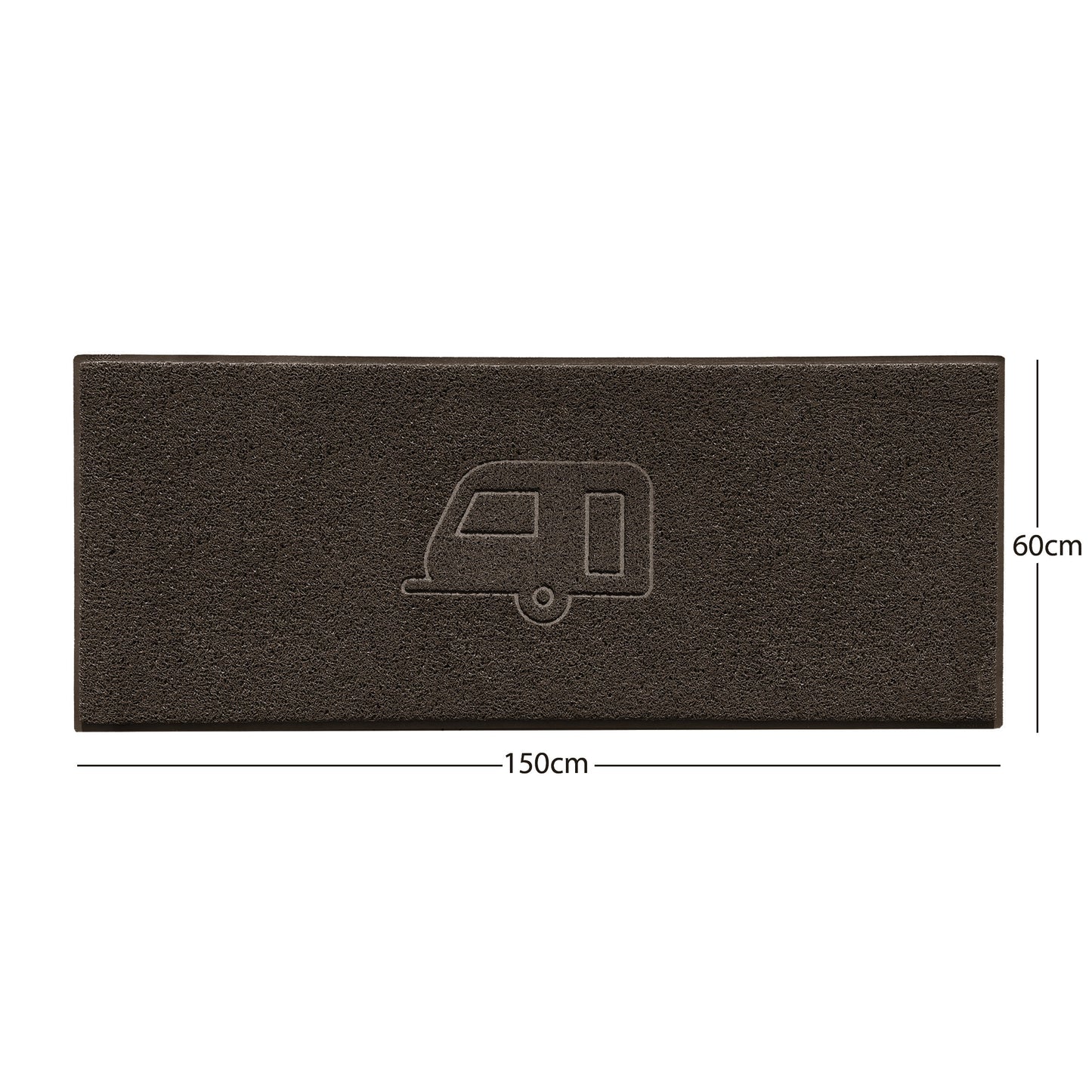 Nicoman Caravan Spaghetti Door Mat | Indoor & Outdoor | Non-Slip | Machine Washable