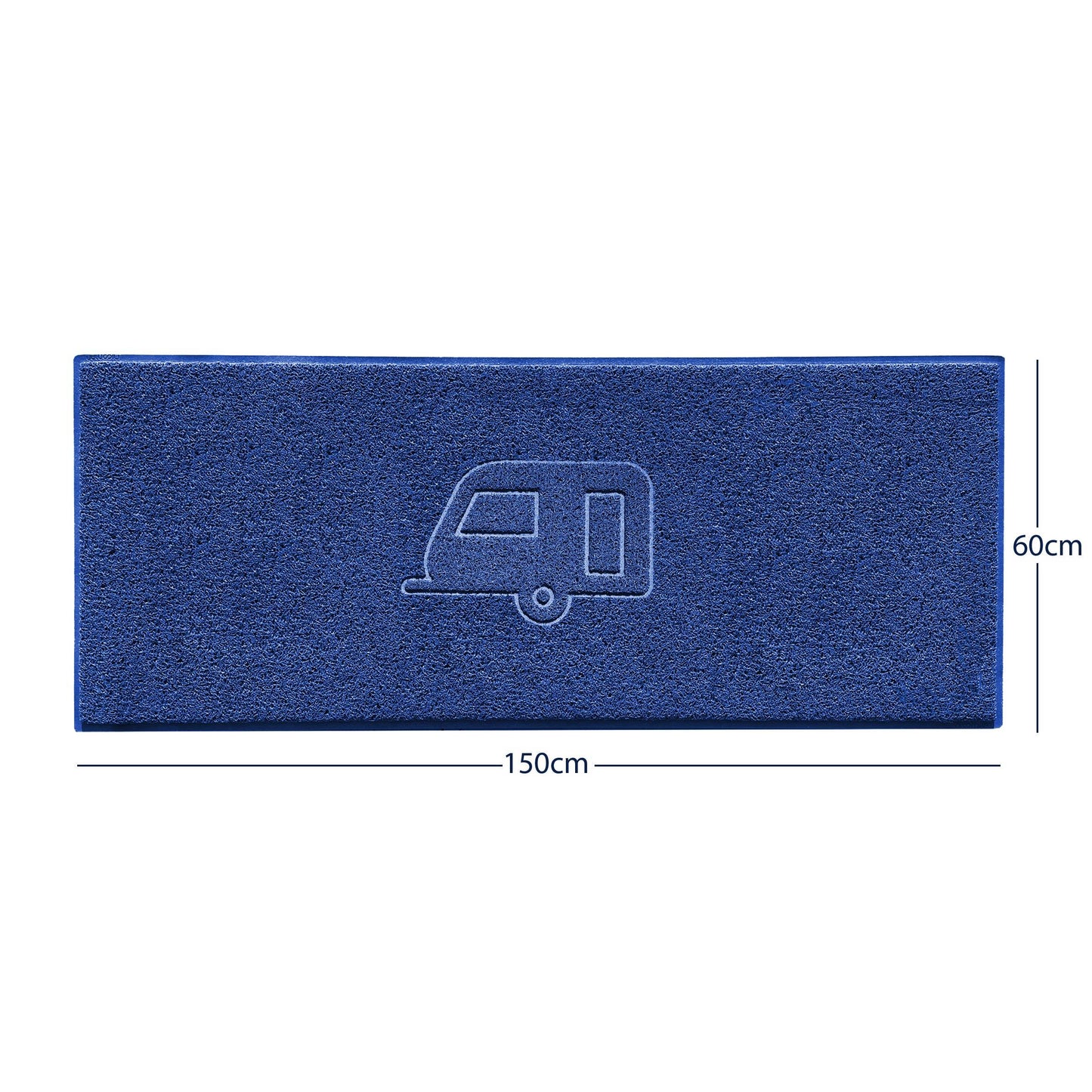 Nicoman Caravan Spaghetti Door Mat | Indoor & Outdoor | Non-Slip | Machine Washable