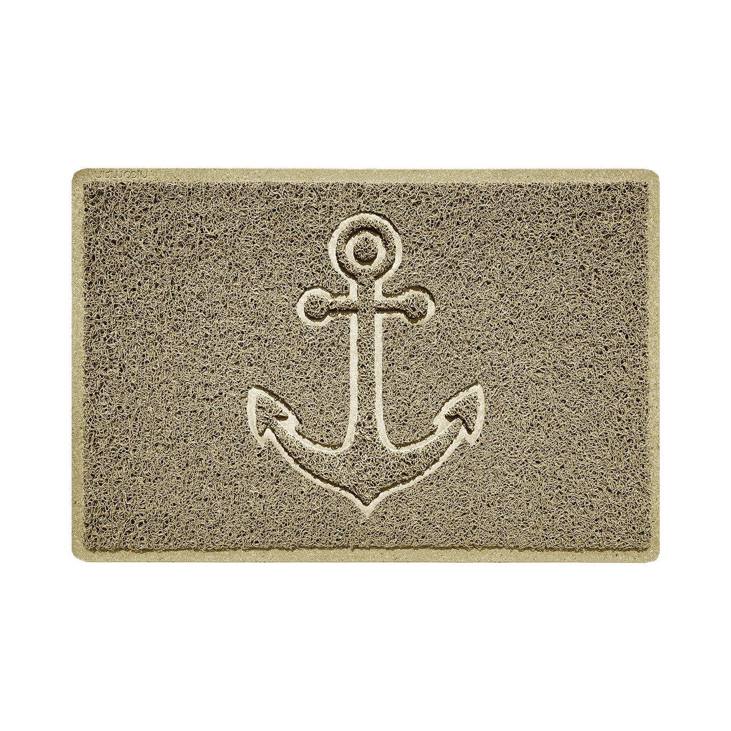 Nicoman Anchor Embossed Spaghetti Door Mat | Indoor & Outdoor | 8 Colours, 4 Sizes