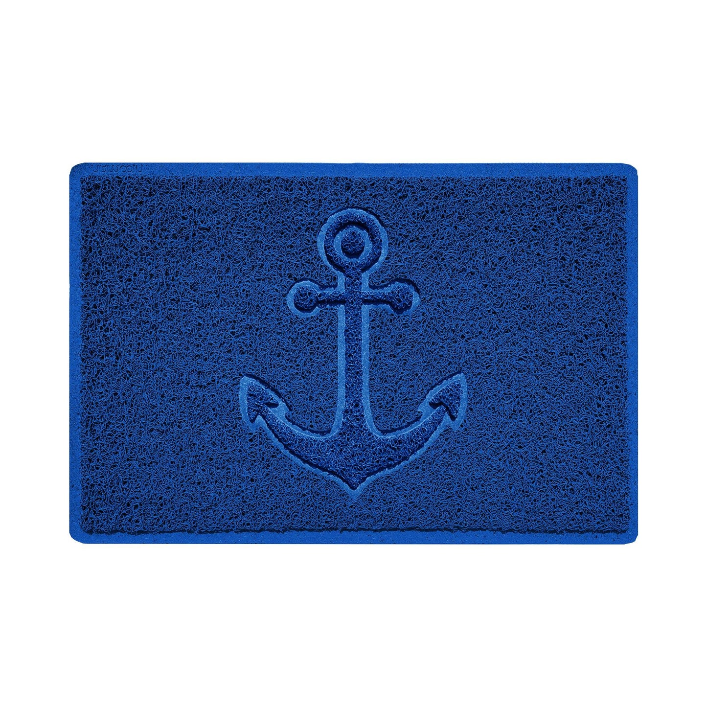 Nicoman Anchor Embossed Spaghetti Door Mat | Indoor & Outdoor | 8 Colours, 4 Sizes