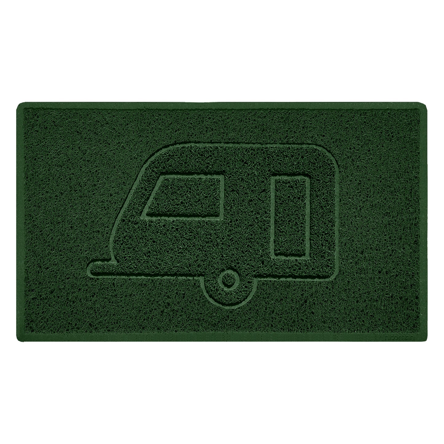 Nicoman Caravan Spaghetti Door Mat | Indoor & Outdoor | Non-Slip | Machine Washable