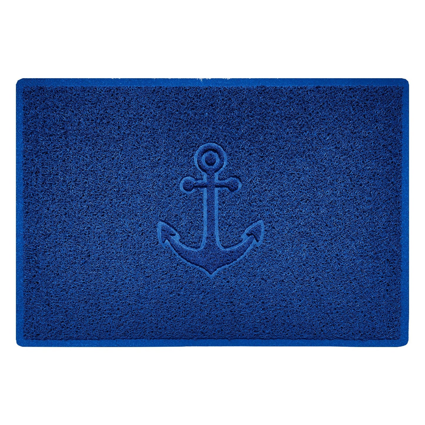 Nicoman Anchor Embossed Spaghetti Door Mat | Indoor & Outdoor | 8 Colours, 4 Sizes