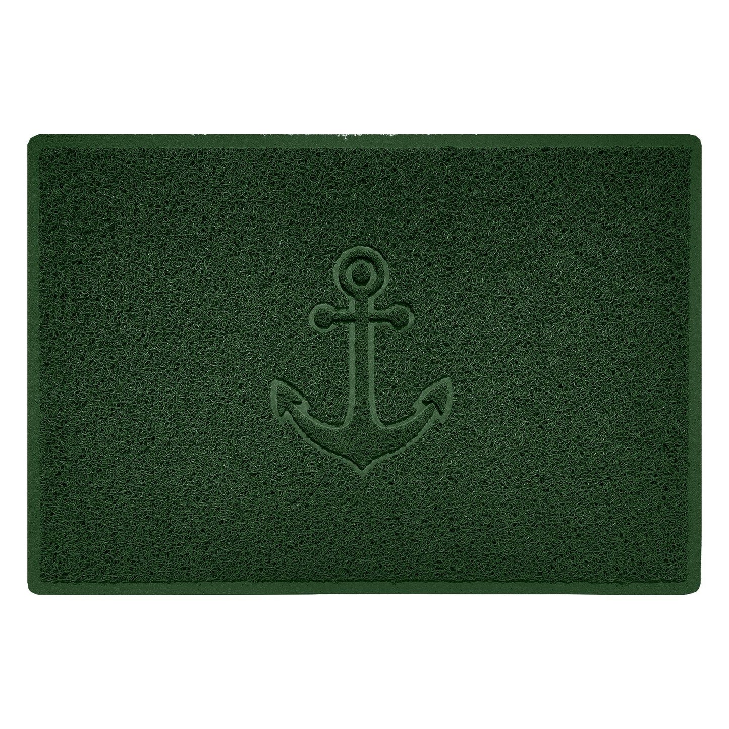Nicoman Anchor Embossed Spaghetti Door Mat | Indoor & Outdoor | 8 Colours, 4 Sizes