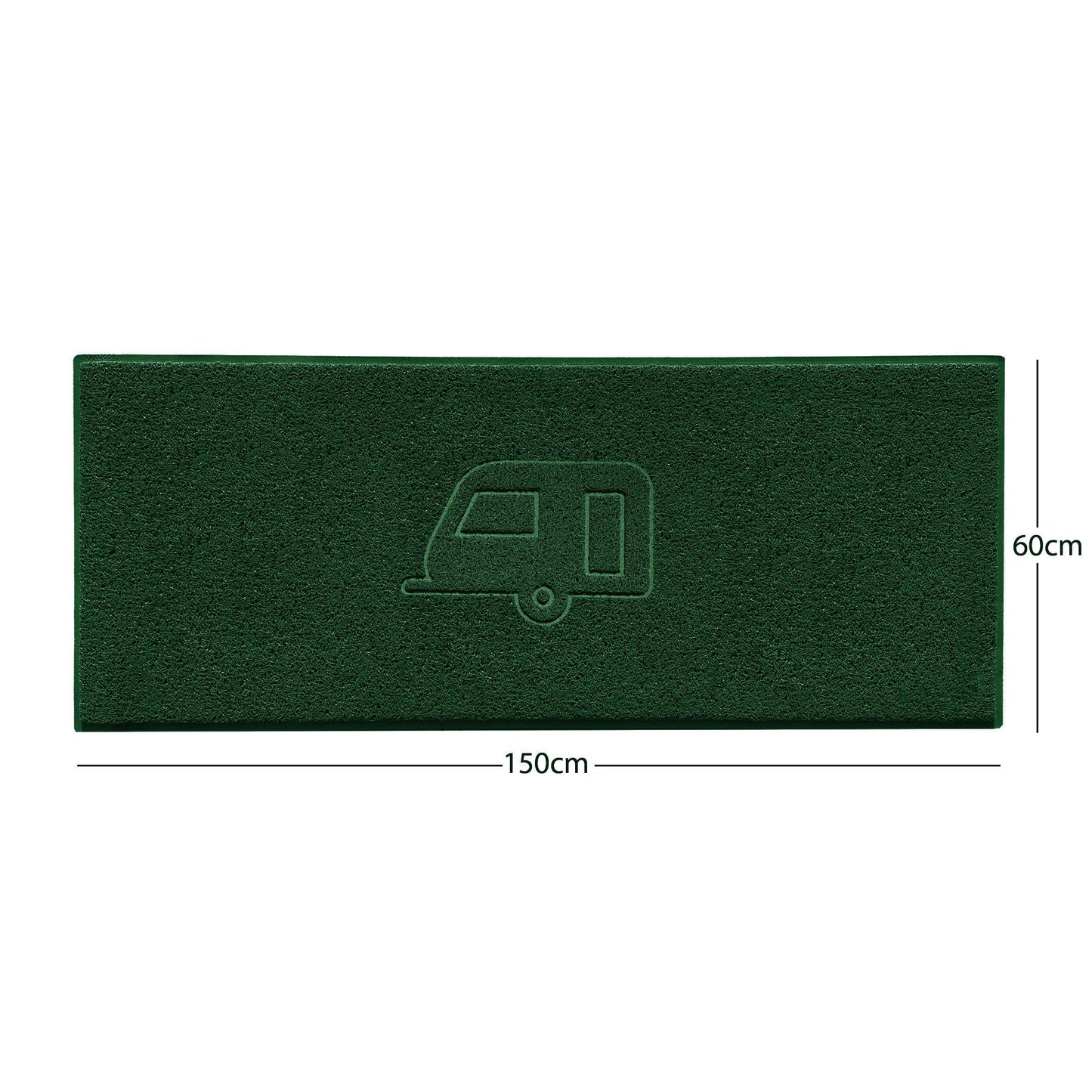 Nicoman Caravan Spaghetti Door Mat | Indoor & Outdoor | Non-Slip | Machine Washable