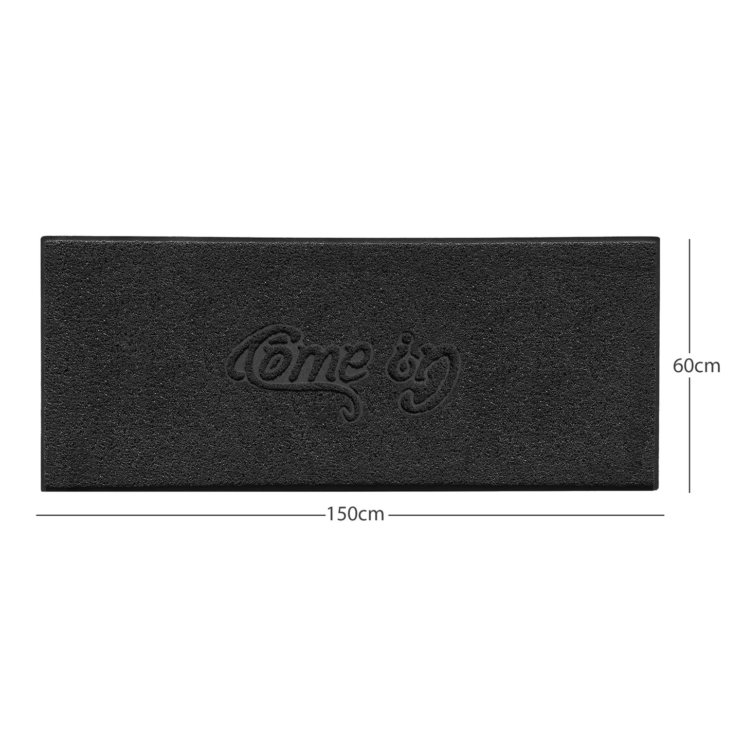Nicoman "Come In" Spaghetti Door Mat – Indoor & Outdoor | Non-Slip | Machine Washable