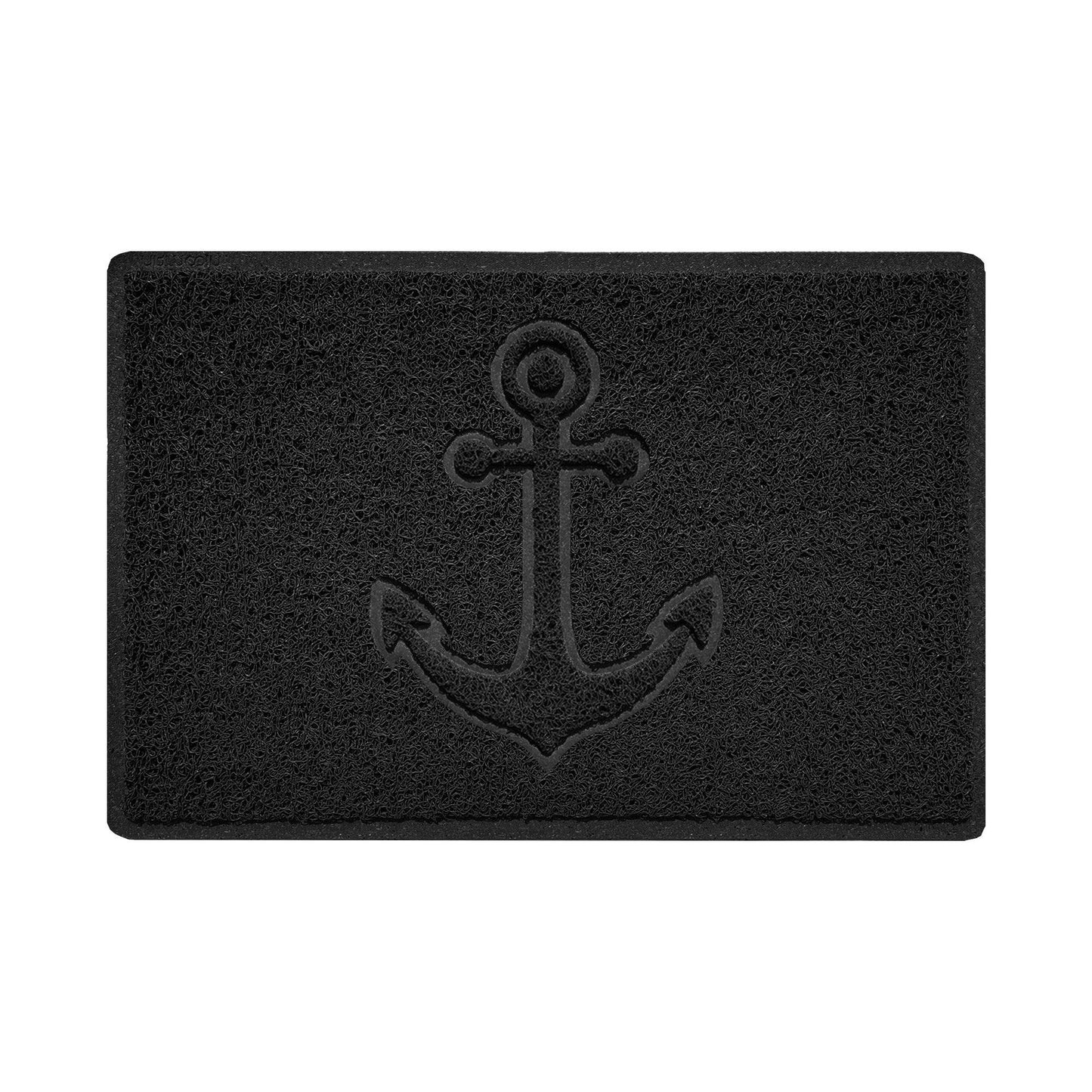Nicoman Anchor Embossed Spaghetti Door Mat | Indoor & Outdoor | 8 Colours, 4 Sizes