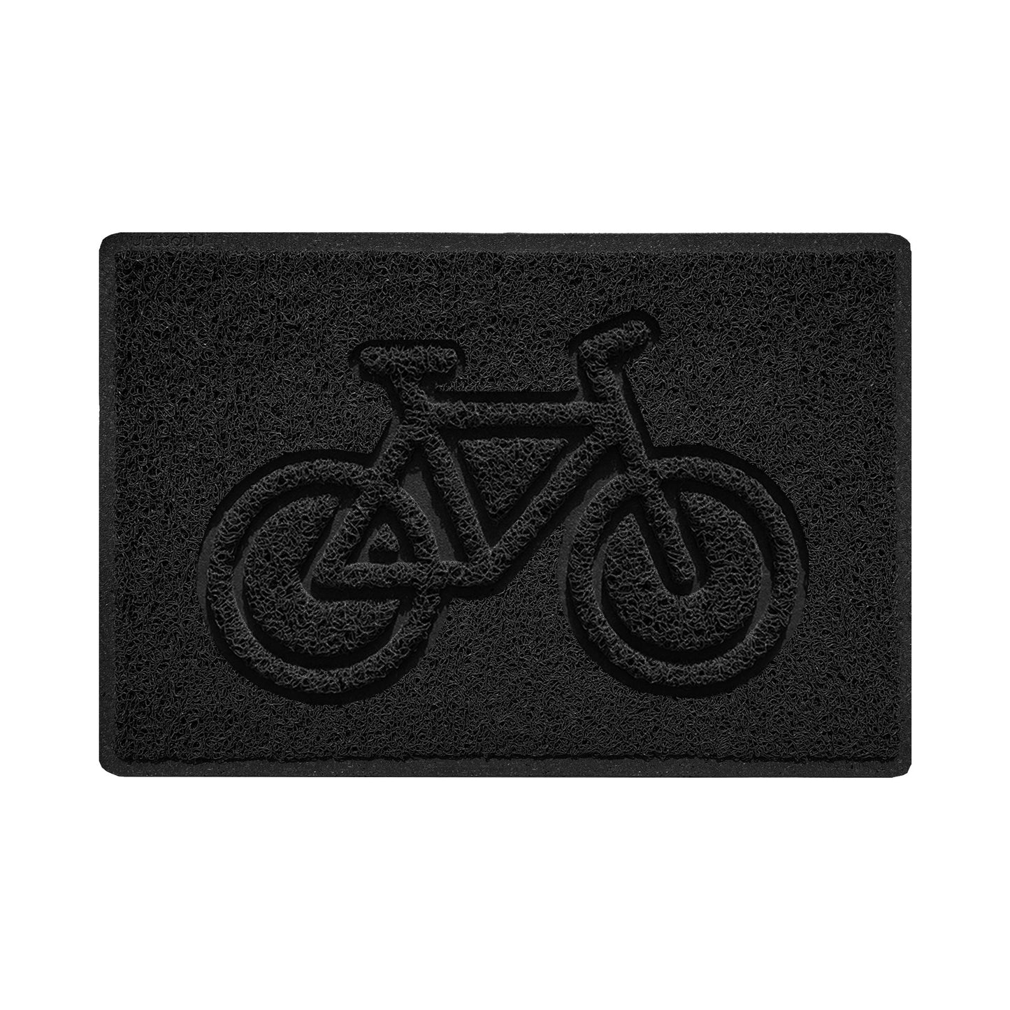 Nicoman Cycle Embossed Spaghetti Doormat | Indoor & Outdoor | Non-Slip | Machine Washable