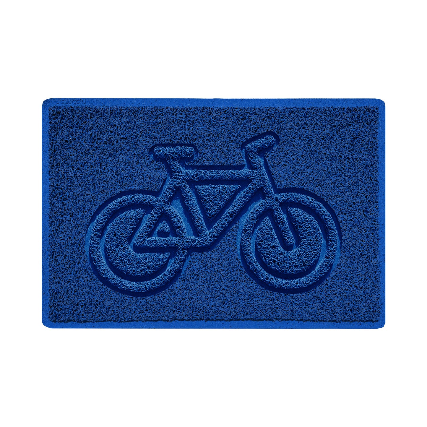 Nicoman Cycle Embossed Spaghetti Doormat | Indoor & Outdoor | Non-Slip | Machine Washable