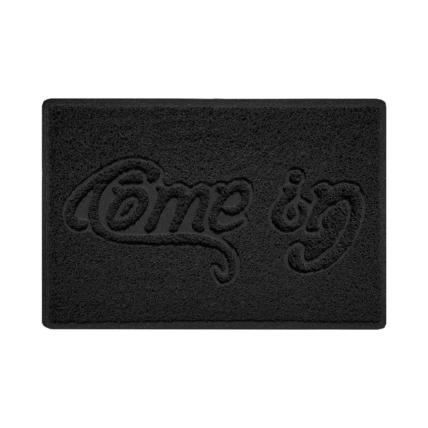 Nicoman "Come In" Spaghetti Door Mat – Indoor & Outdoor | Non-Slip | Machine Washable