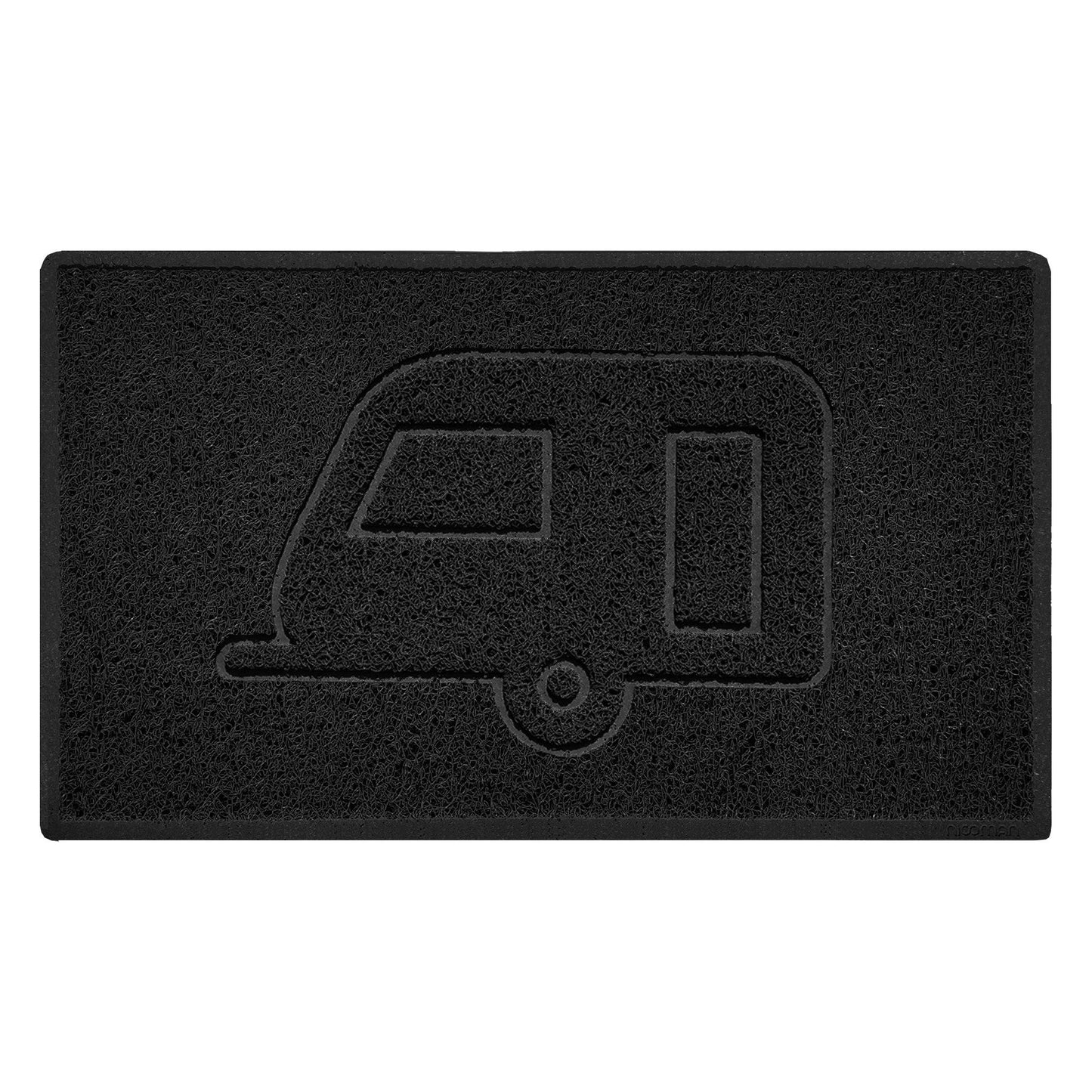 Nicoman Caravan Spaghetti Door Mat | Indoor & Outdoor | Non-Slip | Machine Washable
