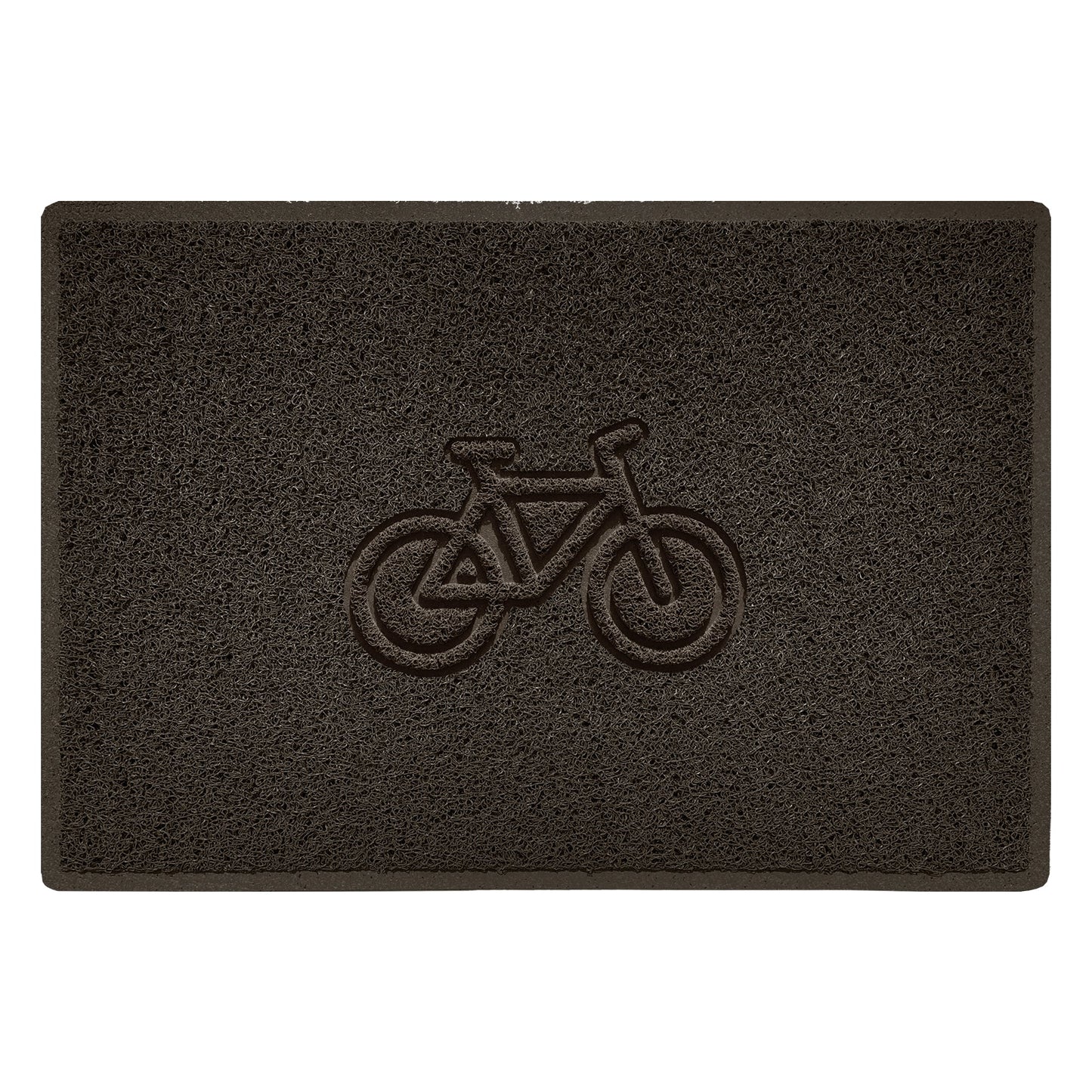 Nicoman Cycle Embossed Spaghetti Doormat | Indoor & Outdoor | Non-Slip | Machine Washable