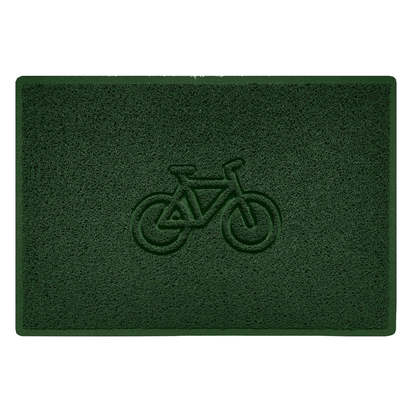 Nicoman Cycle Embossed Spaghetti Doormat | Indoor & Outdoor | Non-Slip | Machine Washable