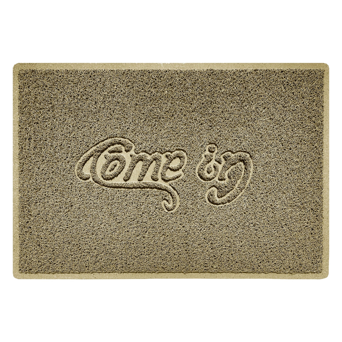 Nicoman "Come In" Spaghetti Door Mat – Indoor & Outdoor | Non-Slip | Machine Washable