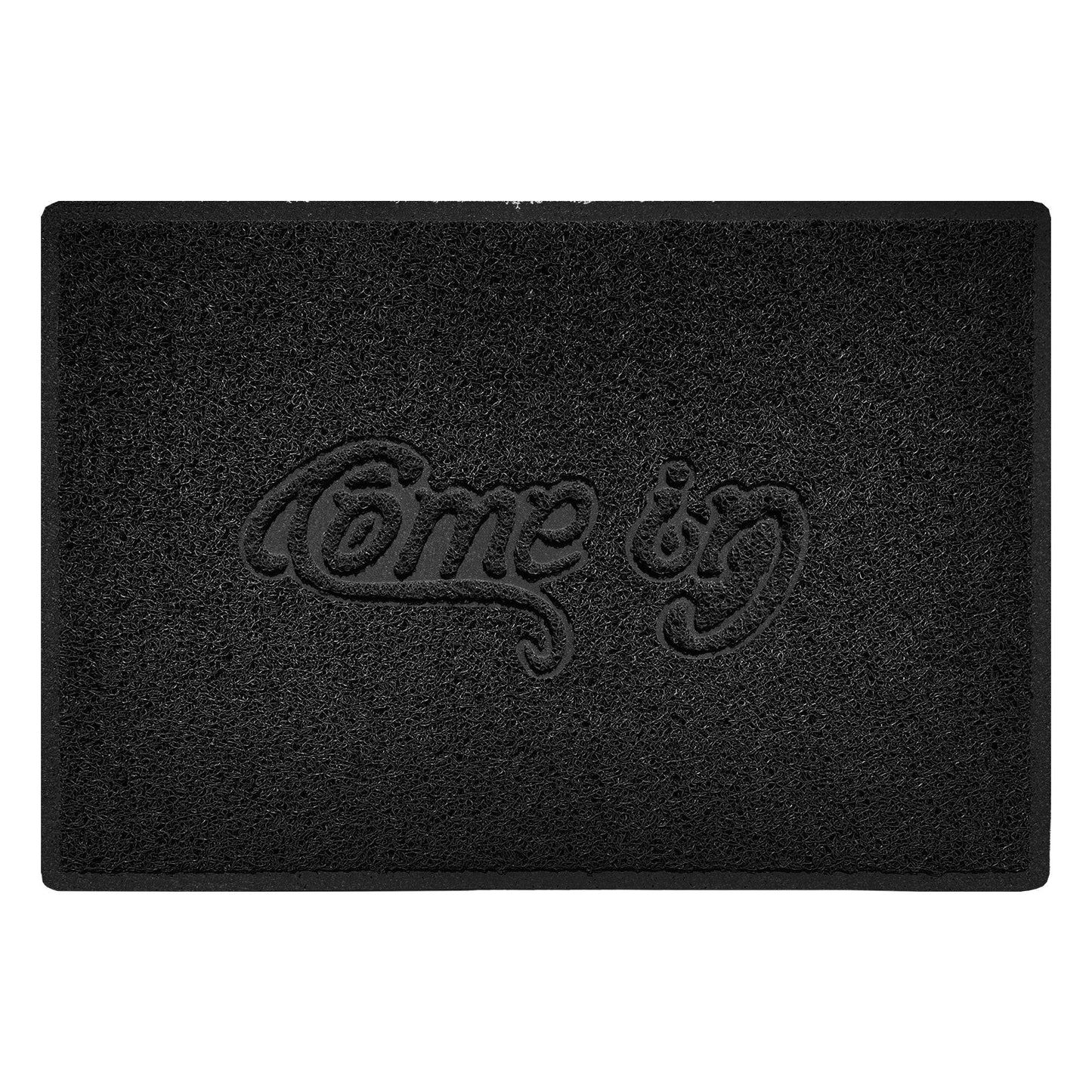 Nicoman "Come In" Spaghetti Door Mat – Indoor & Outdoor | Non-Slip | Machine Washable