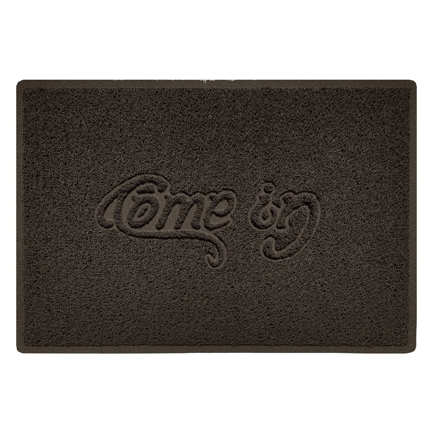 Nicoman "Come In" Spaghetti Door Mat – Indoor & Outdoor | Non-Slip | Machine Washable