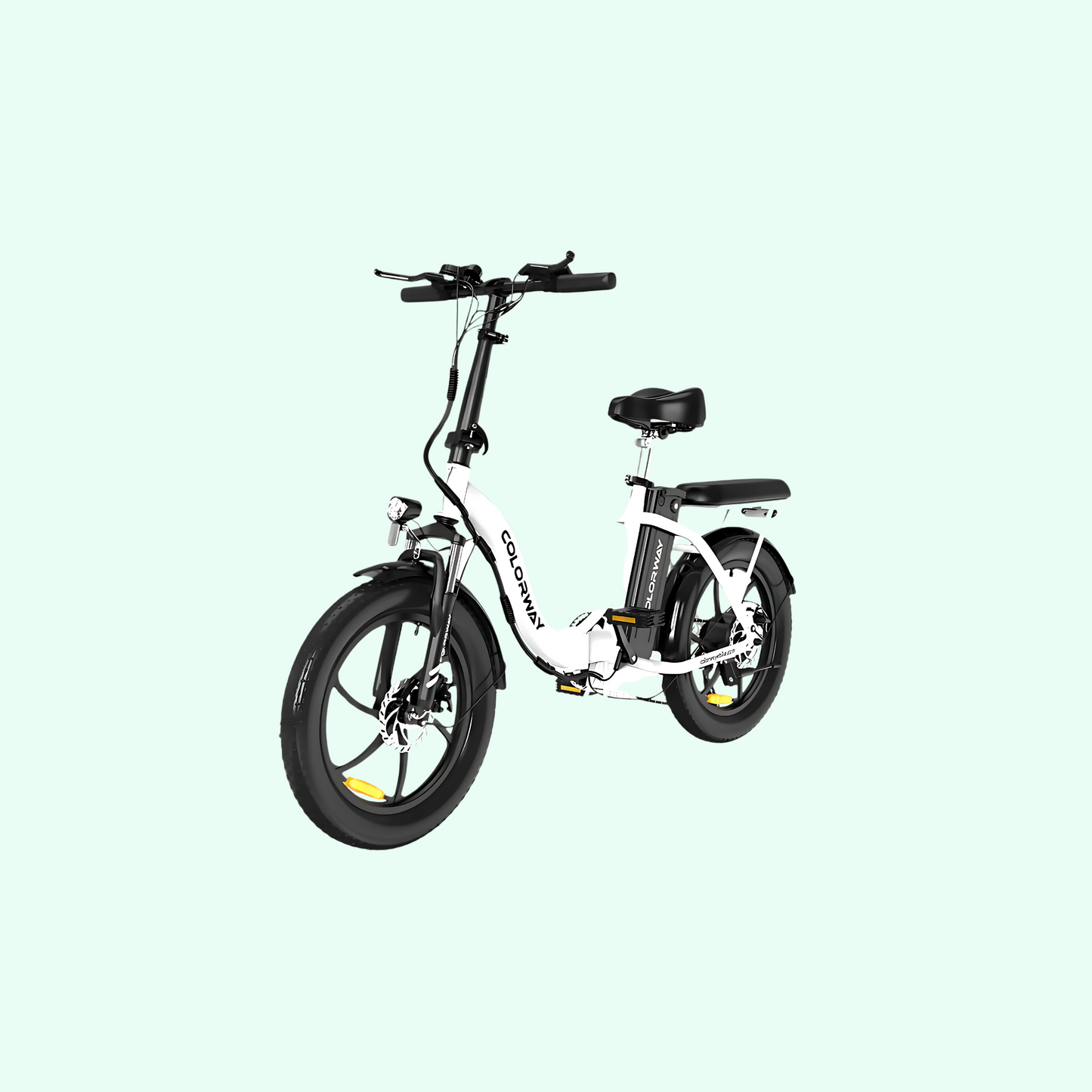 Colorway BK6 S Folding Electric Bike | 250W Motor | 50-Mile Range | 20" Commuter E-Bike