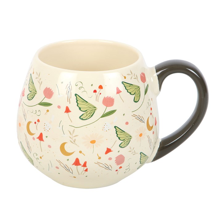 Fairy Folklore Print Rounded Mug