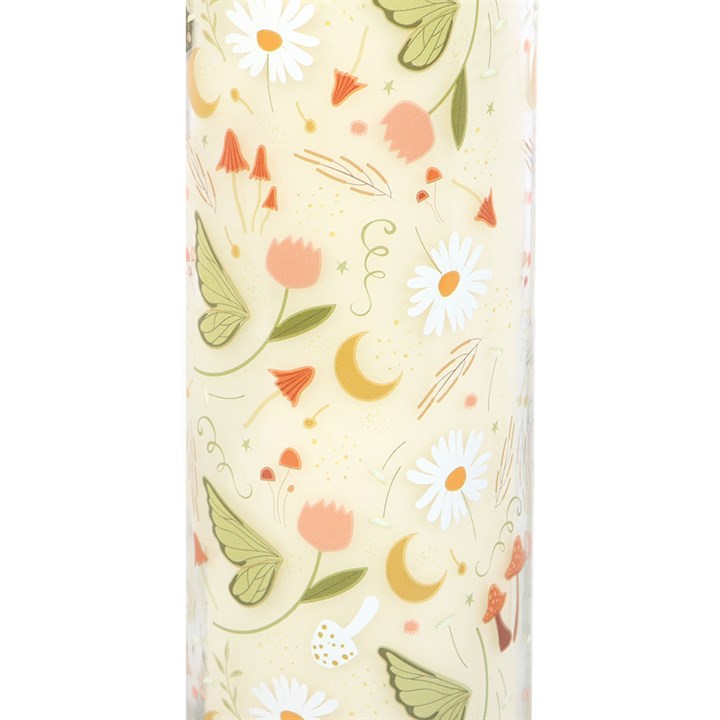 Fairy Folklore Print Moss & Sandalwood Tube Candle