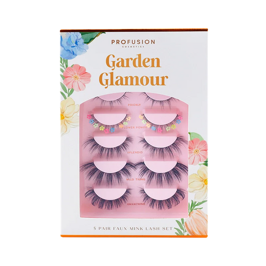 PÉTALO PERFECTO | JUEGO DE PESTAÑAS POSTIZAS DE NUTRIA SINTÉTICA GLAMOUR GARDEN