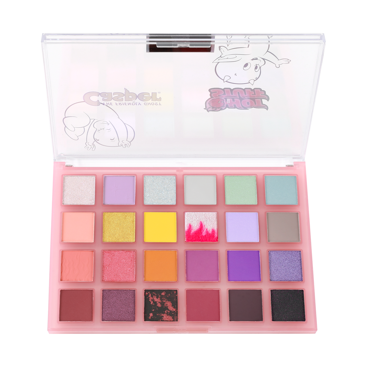 Casper & Hot Stuff Lidschatten-Palette mit 24 Farben