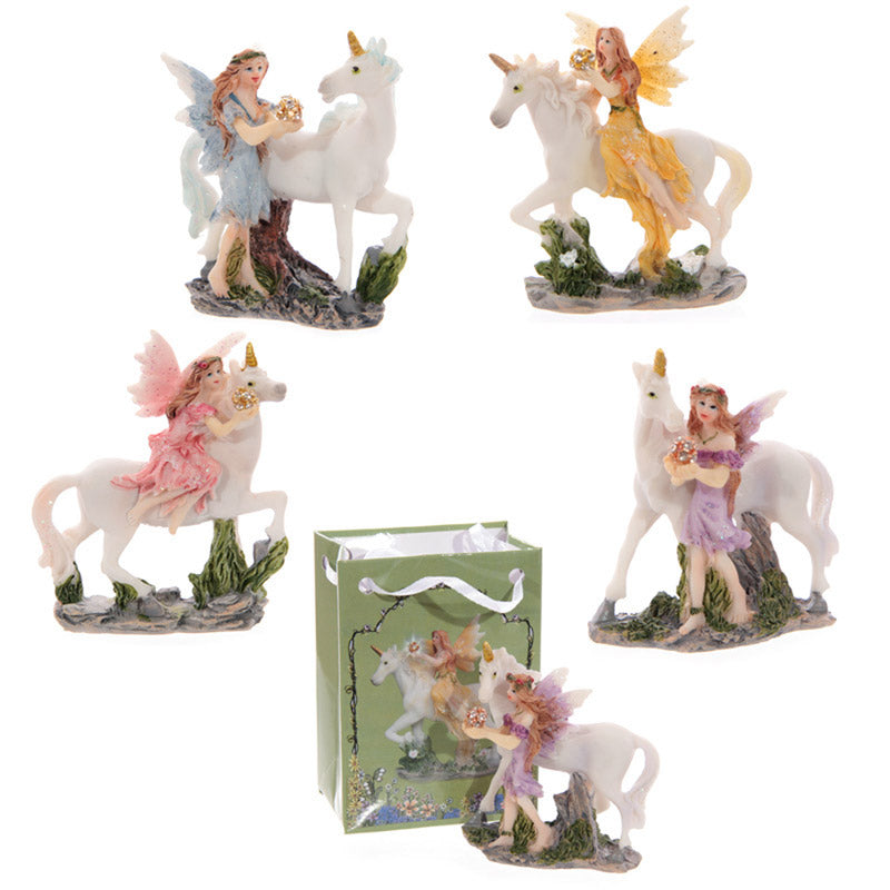 Flower Fairy & Unicorn in a Mini Bag