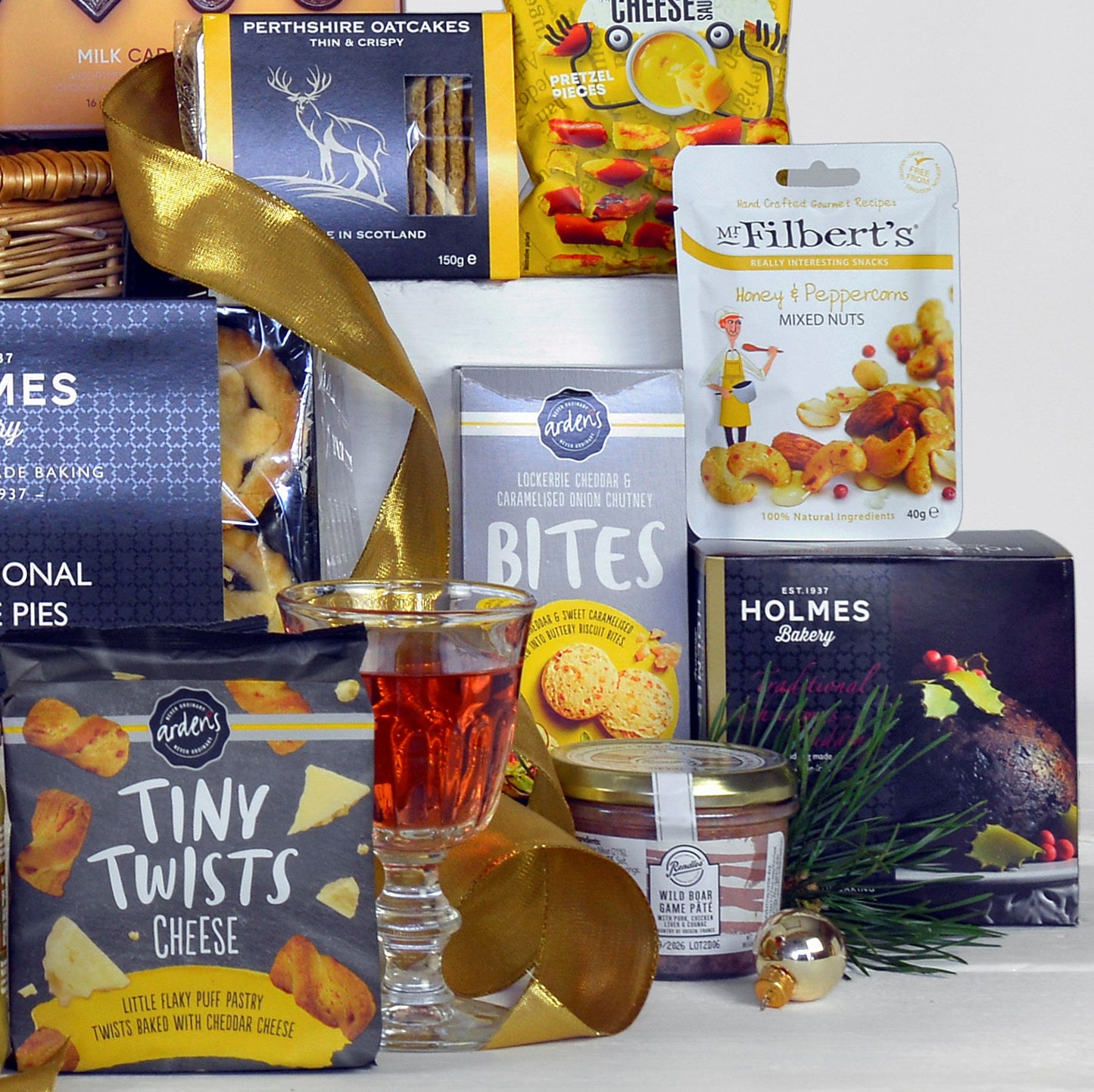 Festive Feast Hamper – Premium Weihnachtskorb mit Prosecco & Gourmet-Köstlichkeiten
